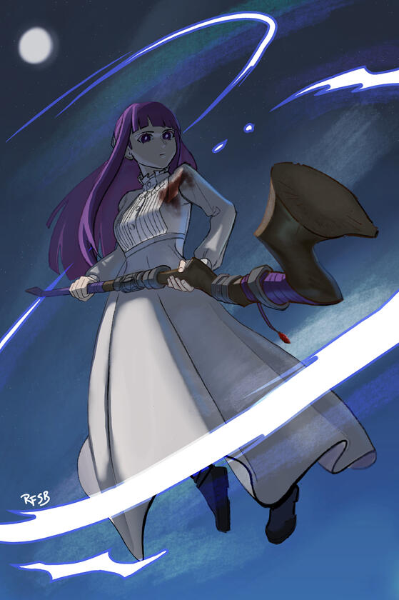 Fanart of Leorio from HunterxHunter